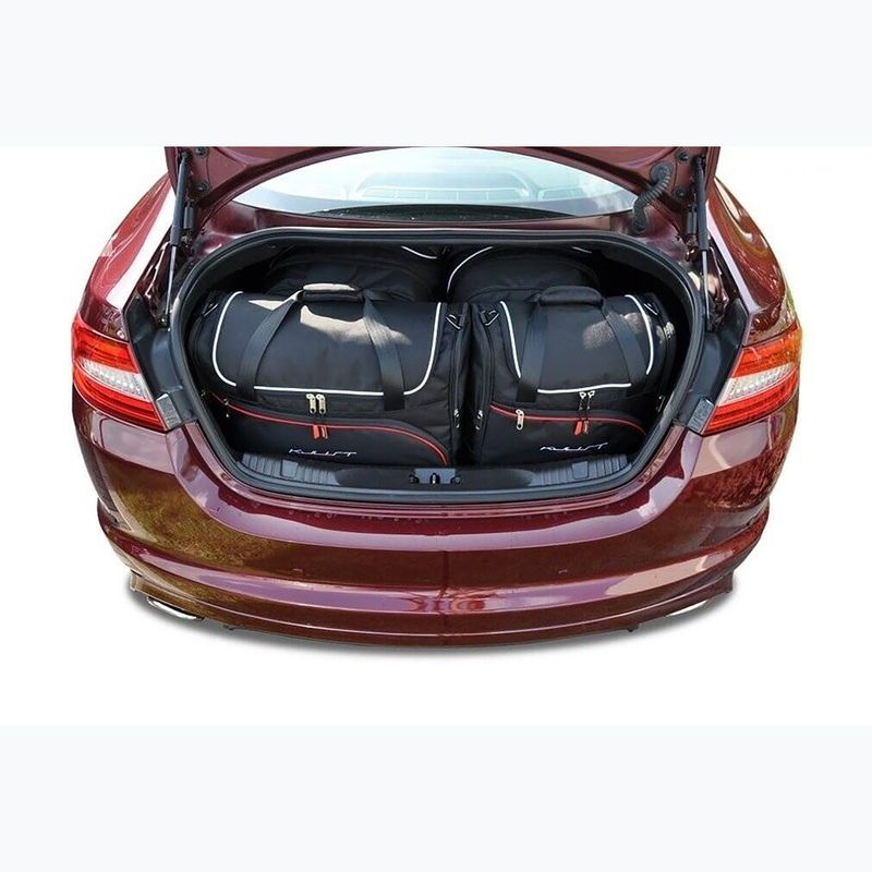 KJUST Jaguar Xf Limousine 2007-2015 csomagtartó táska szett 4 db fekete 18