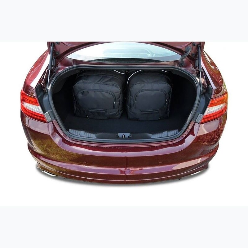 KJUST Jaguar Xf Limousine 2007-2015 csomagtartó táska szett 4 db fekete 20