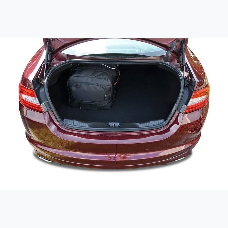 KJUST Jaguar Xf Limousine 2007-2015 csomagtartó táska szett 4 db fekete 21