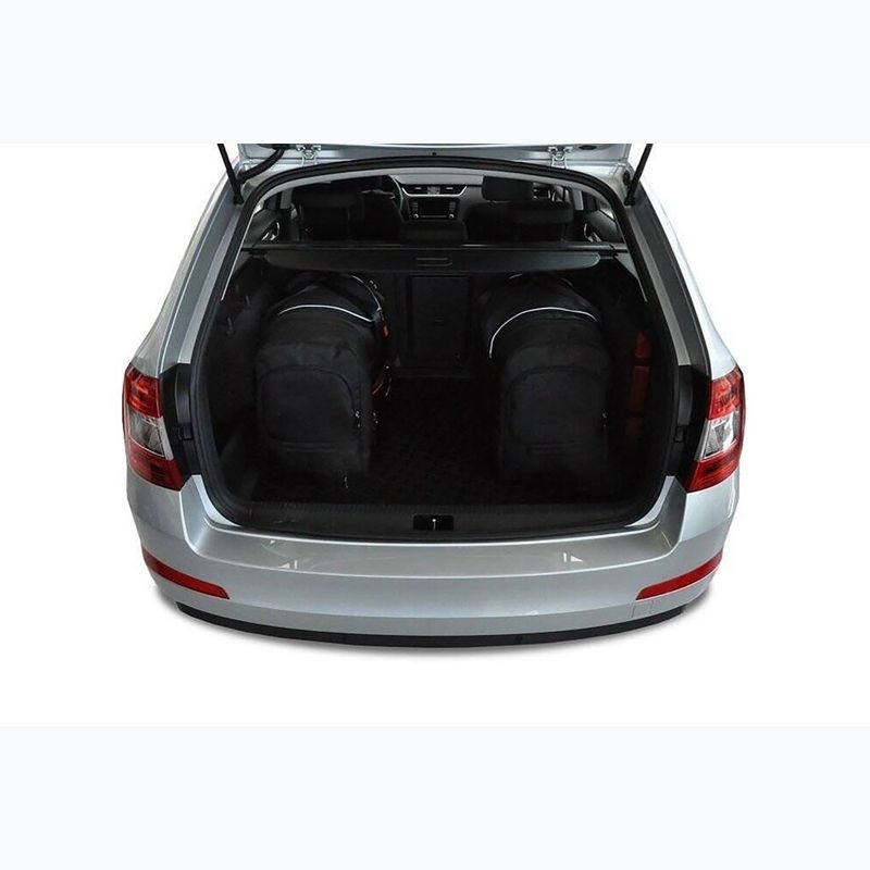 KJUST Skoda Octavia Combi 2013-2020 csomagtérzsák szett 5 db fekete. 14