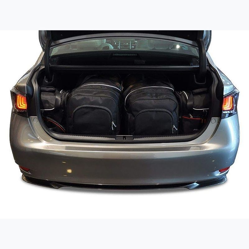 KJUST Lexus GS 2012-2018 csomagtartó táska szett 4 db fekete 12