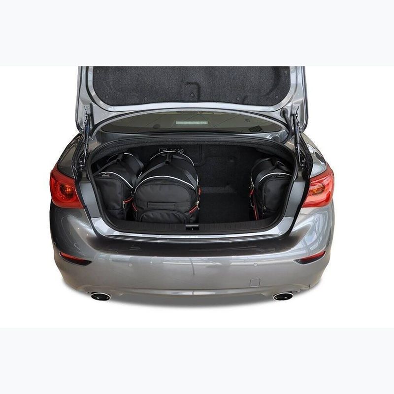 KJUST Infiniti Q50 Hybrid 2013-2017 csomagtartó táska szett 4 db fekete 16