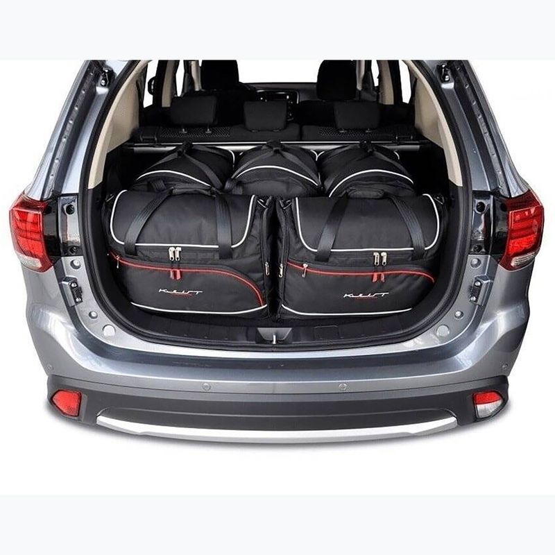 KJUST Mitsubishi Outlander 2012-2020 csomagtérzsák szett 5 db fekete. 11