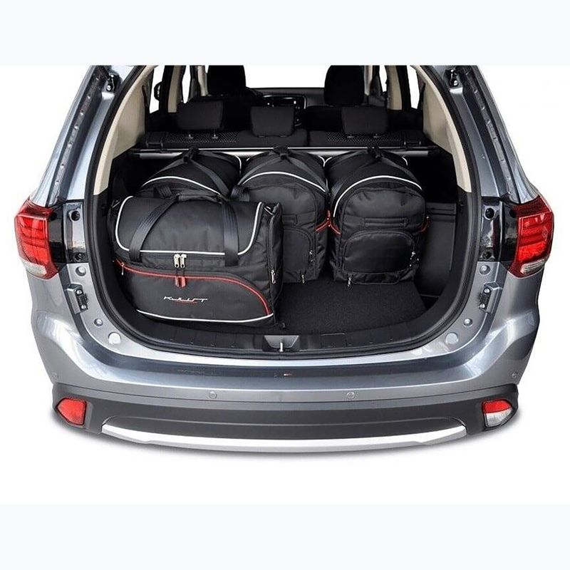 KJUST Mitsubishi Outlander 2012-2020 csomagtérzsák szett 5 db fekete. 12