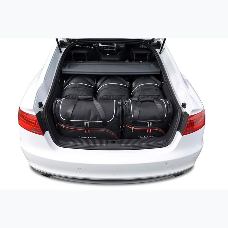 KJUST csomagtartó táska szett Audi A5 Sportback 2009-2016 5 db fekete 17