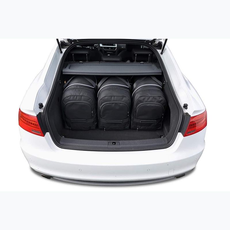 KJUST csomagtartó táska szett Audi A5 Sportback 2009-2016 5 db fekete 19