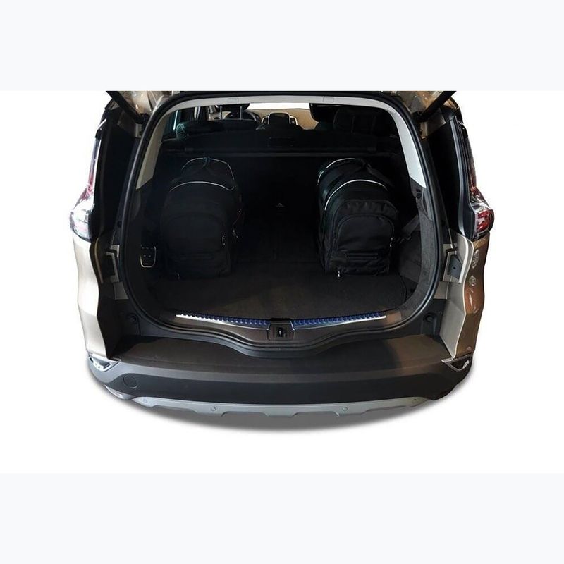 KJUST Renault Espace 2014-2021 csomagtartó táska szett 5 db fekete. 14