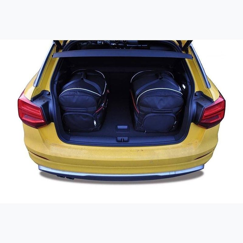 KJUST Audi Q2 csomagtartó táska szett 2016+ 3 db fekete 16