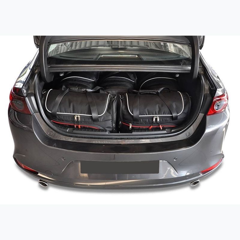 KJUST Mazda 3 Limousine 2018+ 5 csomagtáska szett fekete. 12