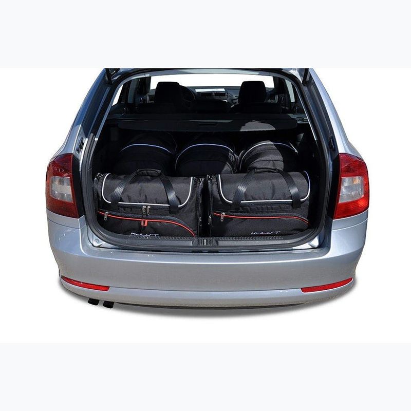 KJUST csomagtérzsák készlet Skoda Octavia Combi 2004-2013 5 db fekete. 11