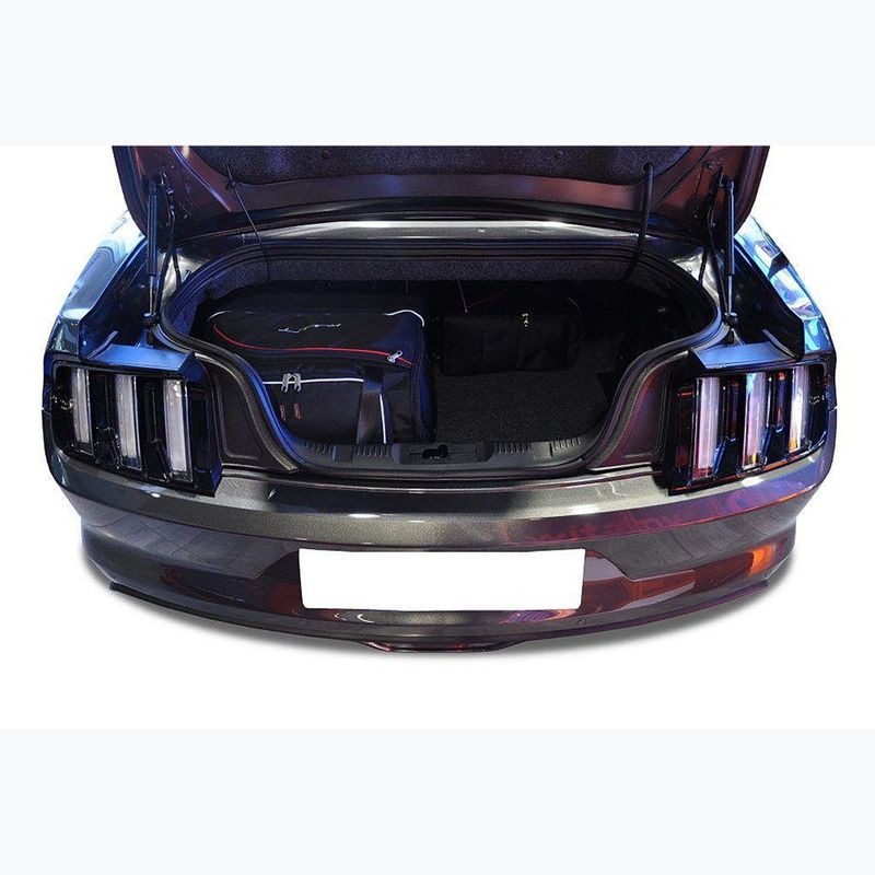 KJUST Ford Mustang kabrió csomagtartó táska szett 2014-2023 4 db fekete 14