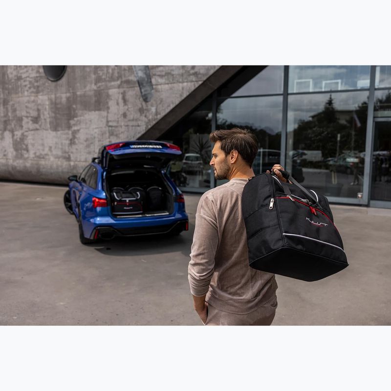 KJUST Ford Mustang kabrió csomagtartó táska szett 2014-2023 4 db fekete 19