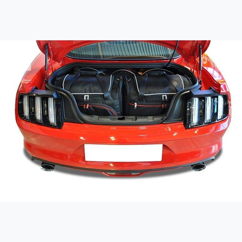 KJUST Ford Mustang Fastback 2014-2023 csomagtartó táska szett 5 db fekete 17
