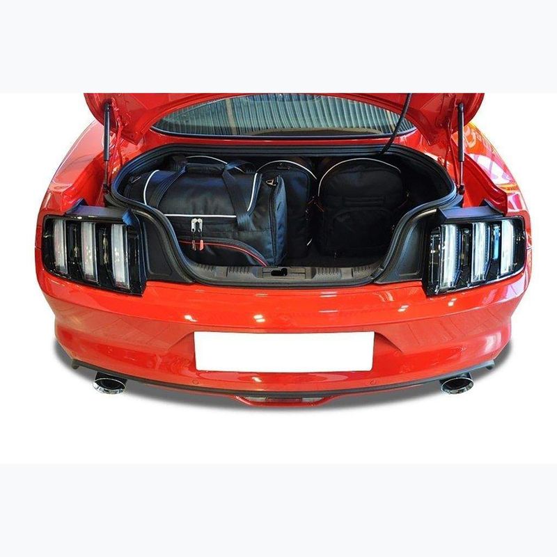 KJUST Ford Mustang Fastback 2014-2023 csomagtartó táska szett 5 db fekete 18