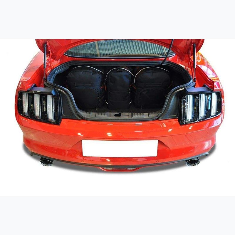 KJUST Ford Mustang Fastback 2014-2023 csomagtartó táska szett 5 db fekete 19