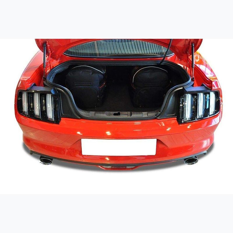 KJUST Ford Mustang Fastback 2014-2023 csomagtartó táska szett 5 db fekete 20