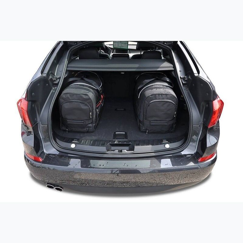KJUST BMW 5 Gran Turismo csomagtartó táskakészlet 2010-2017 4 db fekete 16