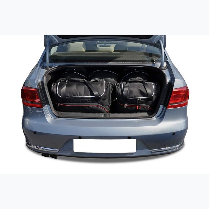 KJUST csomagtérzsák szett Volkswagen Passat Limousine 2010-2014 5 db fekete. 16