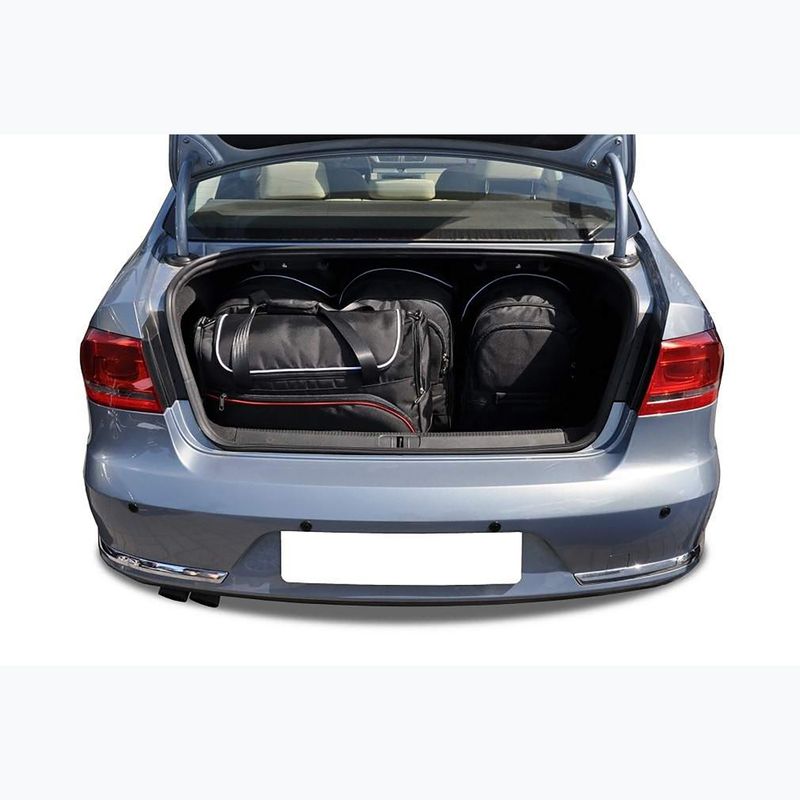 KJUST csomagtérzsák szett Volkswagen Passat Limousine 2010-2014 5 db fekete. 17