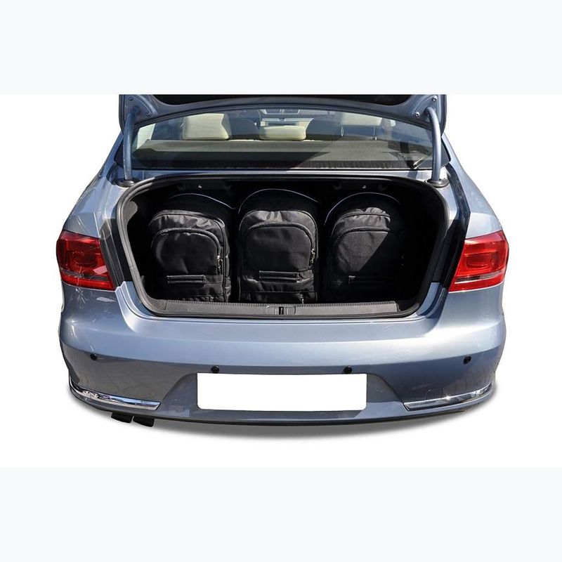 KJUST csomagtérzsák szett Volkswagen Passat Limousine 2010-2014 5 db fekete. 18