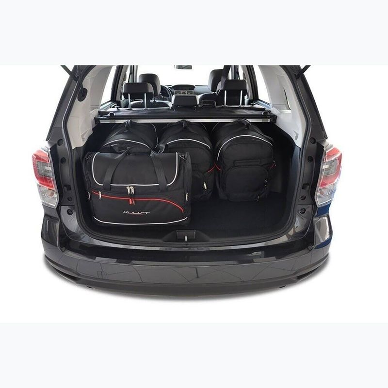 KJUST csomagtérzsák szett Subaru Forester 2012-2018 5 db fekete. 12