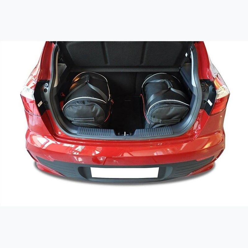 KJUST Kia Rio Hatchback csomagtérzsák szett 2011-2016 3 db fekete 15