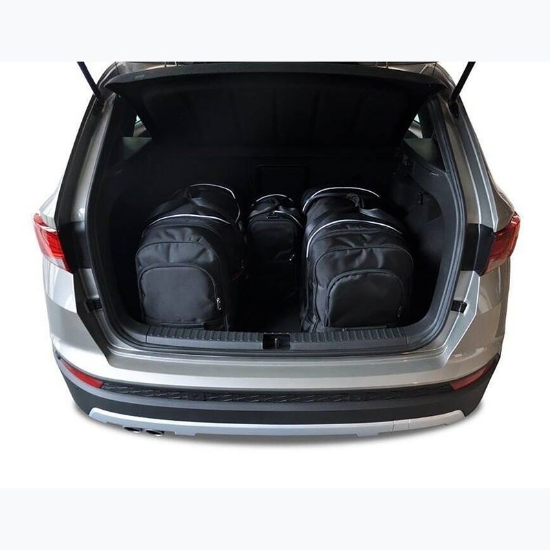 KJUST csomagtérzsák szett Seat Ateca 2016+ 4 db fekete. 12