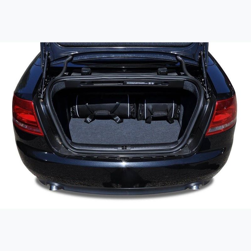 KJUST csomagtartó táska szett Audi A4 Cabrio 2005-2009 4 db fekete 17