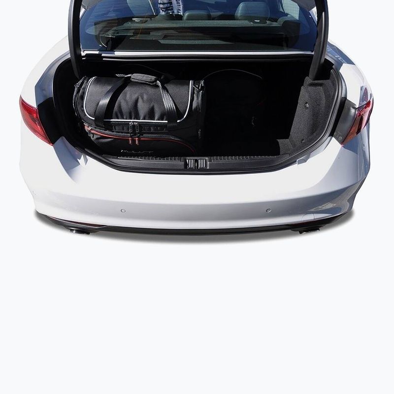 KJUST csomagtérzsák szett Alfa Romeo Giulia 2015+ 4 db fekete. 17
