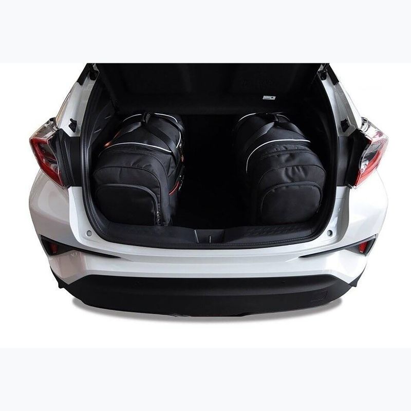 KJUST Toyota C-Hr 2016-2023 csomagtartó táska szett 4 db fekete. 14