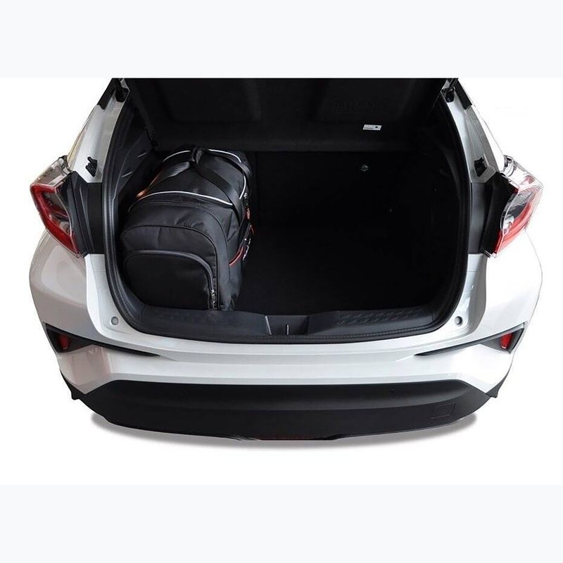 KJUST Toyota C-Hr 2016-2023 csomagtartó táska szett 4 db fekete. 15