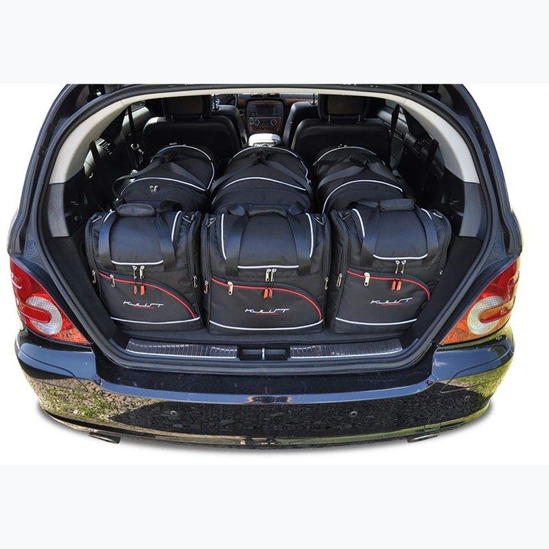 KJUST Mercedes-Benz R 2005-2012 csomagtartó táska készlet 6 db fekete 12