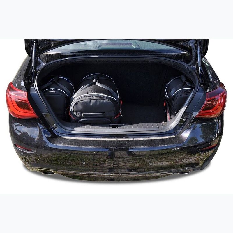 KJUST Infiniti Q70 Hybrid 2013-2018 csomagtartó táska szett 4 db fekete 15
