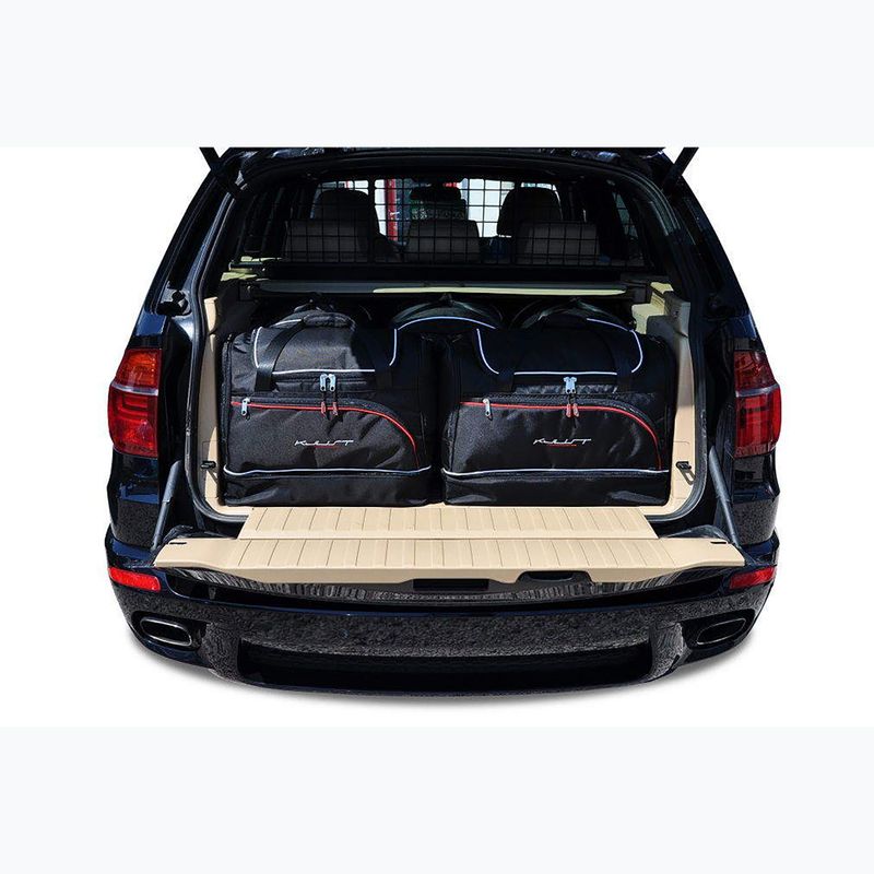KJUST BMW X5 csomagtartó táska szett 2006-2013 5 db fekete 13