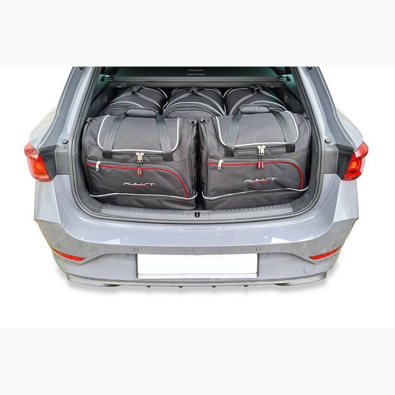 KJUST Cupra Leon St 2021+ 5 csomagtáska készlet fekete színben 13