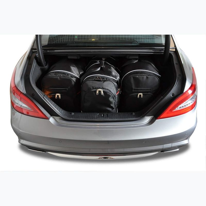 KJUST Mercedes-Benz Cls Coupe 2011-2017 csomagtér táska szett 4 db fekete 11
