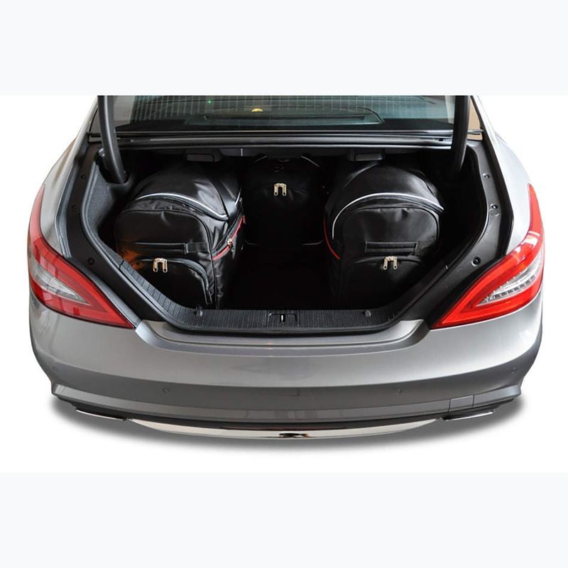 KJUST Mercedes-Benz Cls Coupe 2011-2017 csomagtér táska szett 4 db fekete 12