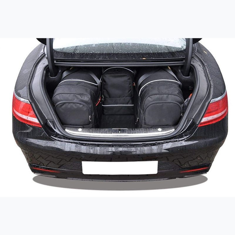 KJUST Mercedes-Benz S Coupe 2014-2020 csomagtér táska szett 4 db fekete 12