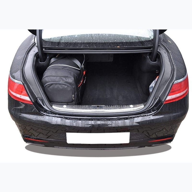 KJUST Mercedes-Benz S Coupe 2014-2020 csomagtér táska szett 4 db fekete 14