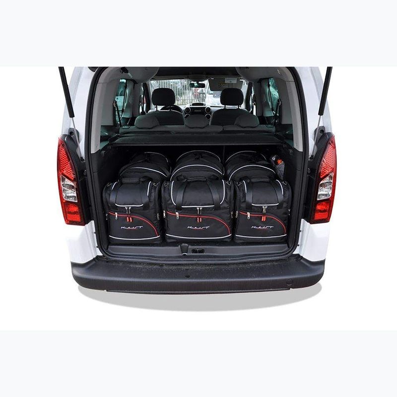 KJUST csomagtartó táska szett Citroen Berlingo 2008-2018 6 db fekete 14