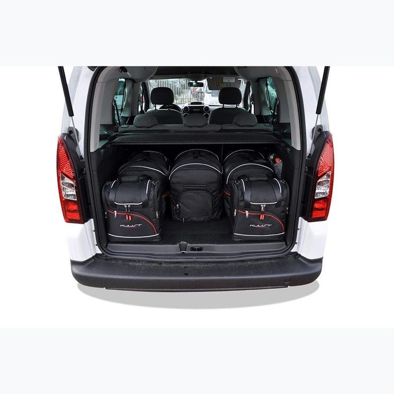 KJUST csomagtartó táska szett Citroen Berlingo 2008-2018 6 db fekete 15