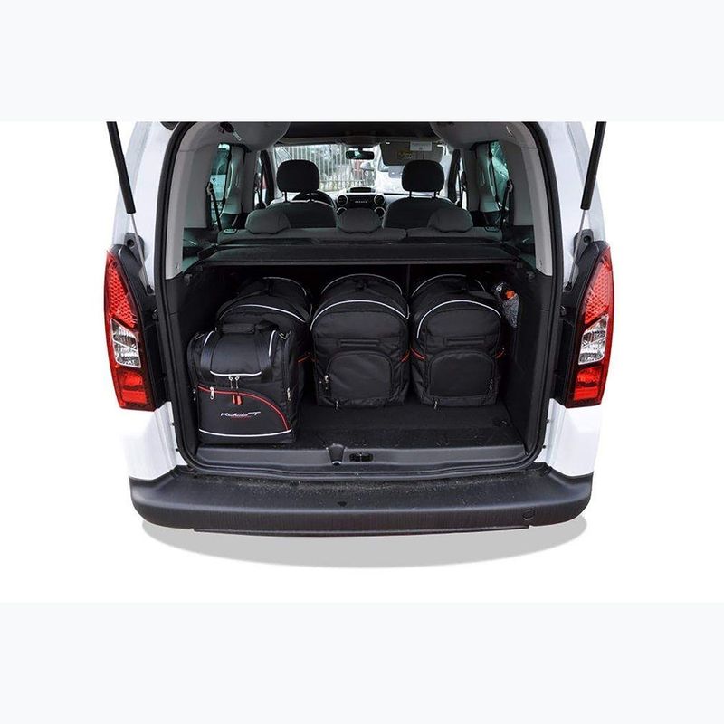 KJUST csomagtartó táska szett Citroen Berlingo 2008-2018 6 db fekete 16