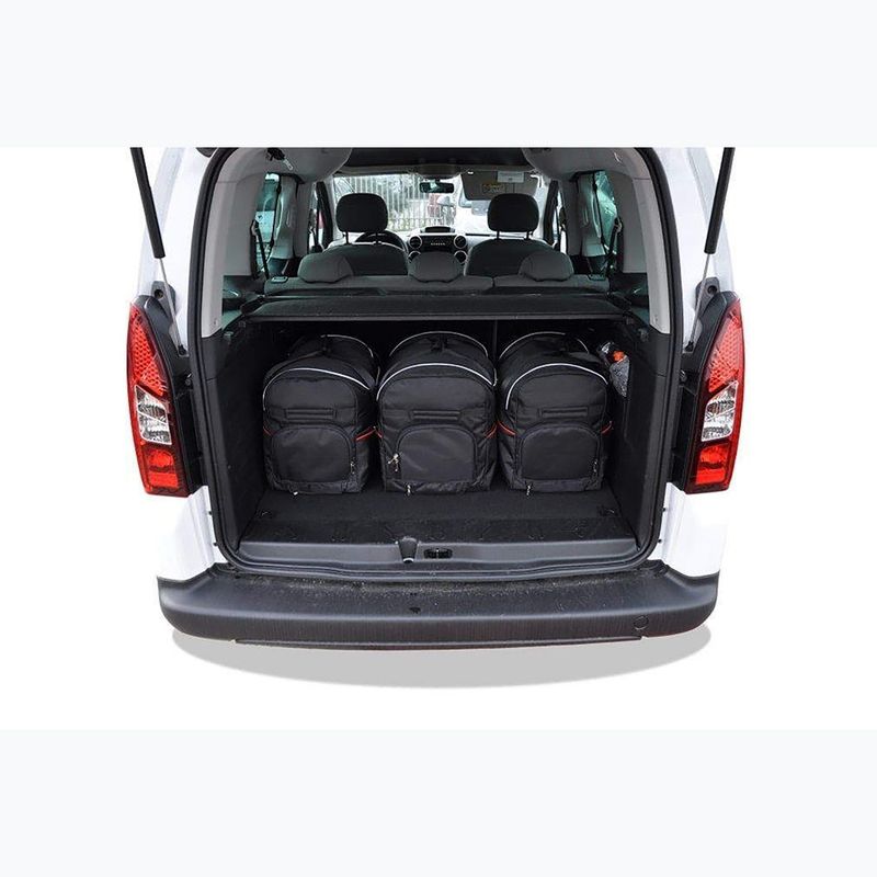 KJUST csomagtartó táska szett Citroen Berlingo 2008-2018 6 db fekete 17
