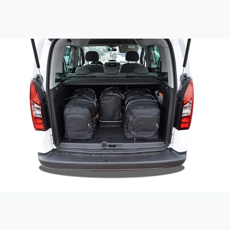 KJUST csomagtartó táska szett Citroen Berlingo 2008-2018 4 db fekete 19