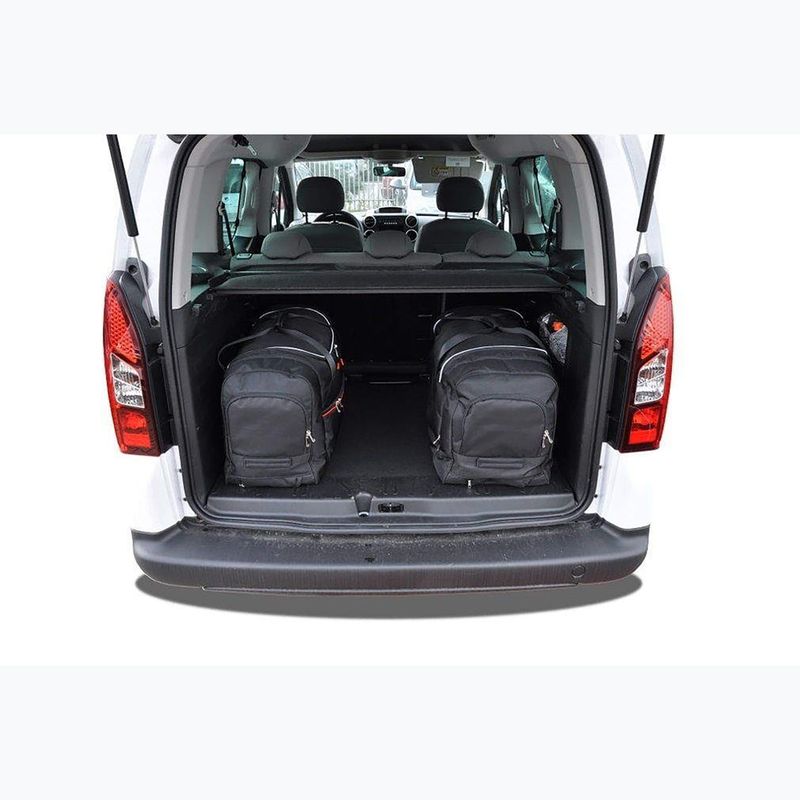 KJUST csomagtartó táska szett Citroen Berlingo 2008-2018 4 db fekete 20