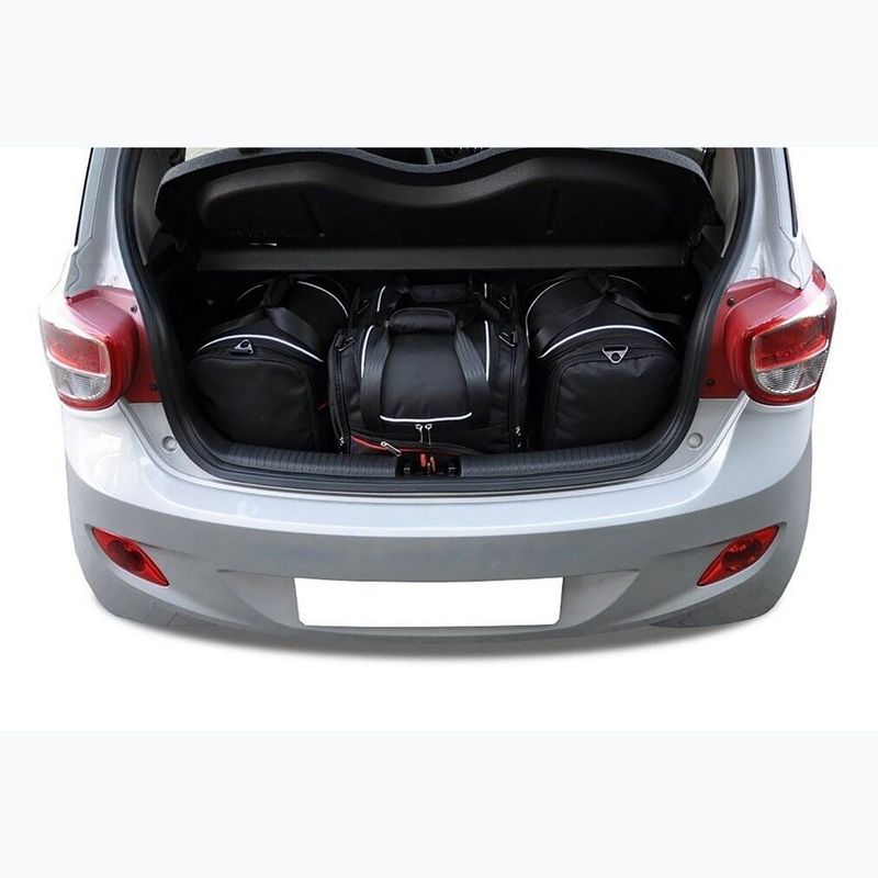 KJUST csomagtérzsák készlet Hyundai I10 2013-2020 4 db fekete 10