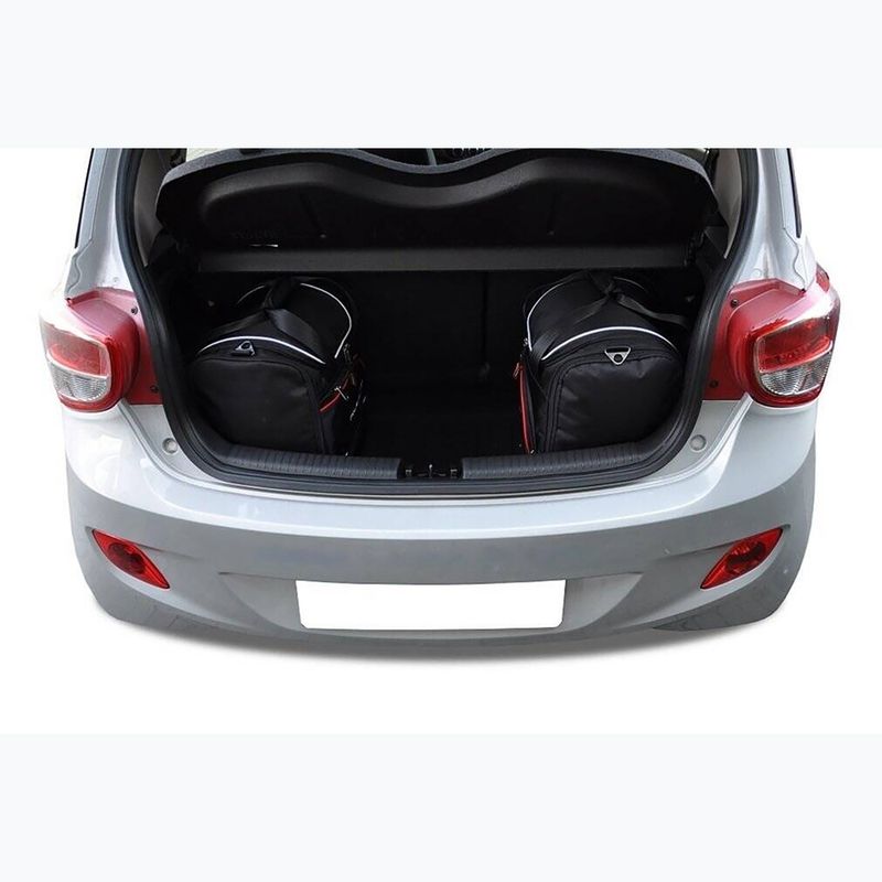 KJUST csomagtérzsák készlet Hyundai I10 2013-2020 4 db fekete 12