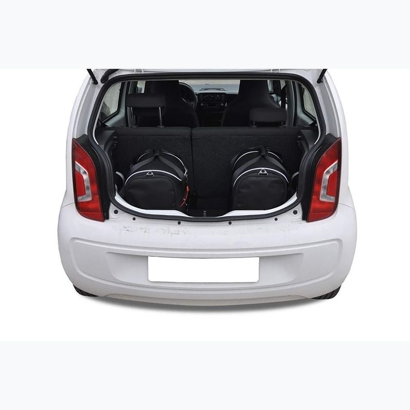 KJUST csomagtartó táskakészlet Volkswagen Up! 2011-2023 3 db fekete 11