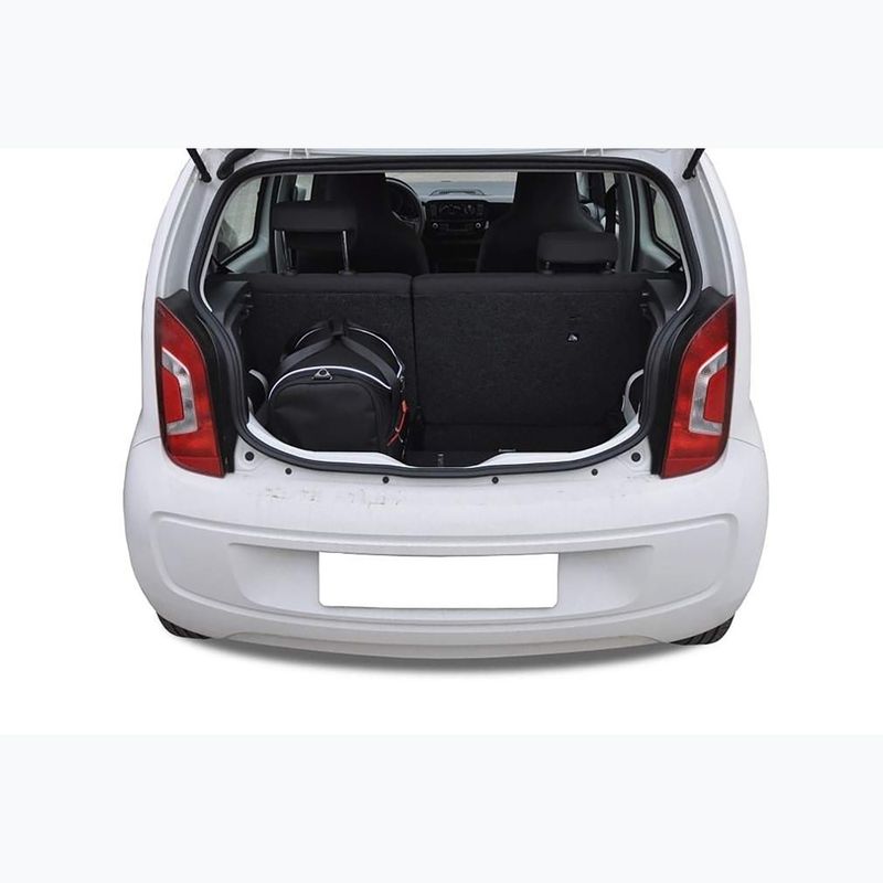 KJUST csomagtartó táskakészlet Volkswagen Up! 2011-2023 3 db fekete 12