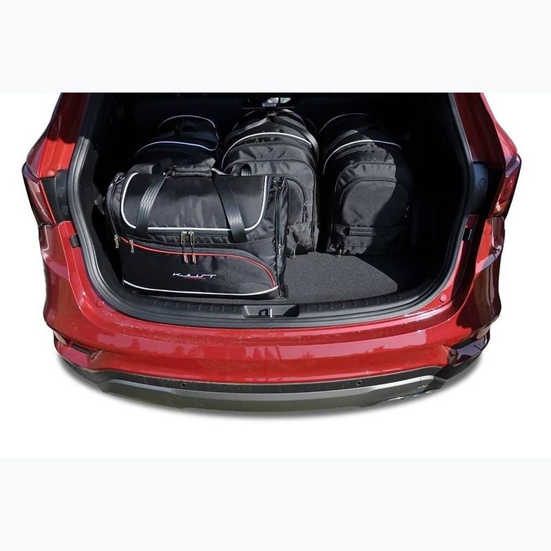 KJUST csomagtartó táska készlet Hyundai Santa Fe Suv 2012-2018 5 db fekete 18